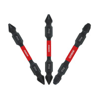 Diablo Phillips 2-1/2 in. L Double-Ended Screwdriver Bit Set Black Oxide 3 pc