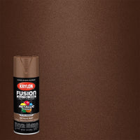 Krylon Fusion All-In-One Metallic Rust Paint + Primer Spray Paint 12 oz (Pack of 6).