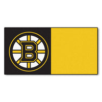 NHL - Boston Bruins Team Carpet Tiles - 45 Sq Ft.