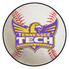 Tennessee Technological University Baseball Rug - 27in. Diameter