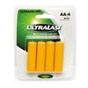 Ultralast Ni-Cad AA 1.2 volt Solar Rechargeable Battery ULN4AASL-1000 4 pk