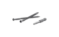 FastenMaster TrapEase No. 20 X 2-1/2 in. L Lava Rock Torx Ttap Star Head Composite Deck Screws 350 p