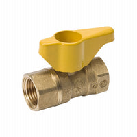 Homewerks 1 in. Brass FIP Gas Ball Valve