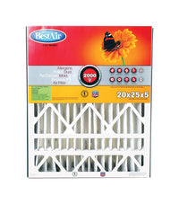 BestAir 20 in. W x 25 in. H x 5 in. D 11 MERV Pleated Air Filter (Pack of 3)