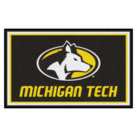 Michigan Tech University 4ft. x 6ft. Plush Area Rug