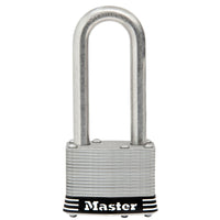 Master Lock 4-3/8 in. H X 2 in. W Laminated Steel 4-Pin Tumbler Padlock Keyed Alike