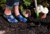 Sloggers 5120ffnbl07 Size 7 Women'S Blue Floral Fun Print Rain & Garden Shoe