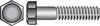 Hillman 1/2-13 in. D X 4 in. L Steel Hex Head Cap Screw 10 pk