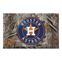 MLB - Houston Astros Camo Camo Rubber Scraper Door Mat