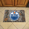 NHL - Edmonton Oilers Camo Rubber Scraper Door Mat