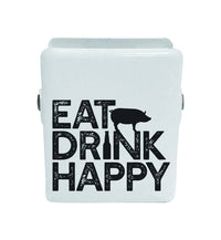 Open Road Brands Butcher Baker BBQ Maker Eat Drink Happy Magnet Clip Metal (Pack of 4)