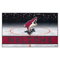 NHL - Arizona Coyotes Rubber Door Mat - 18in. x 30in.