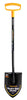 Fiskars 46 in. Steel Digging Shovel Steel Handle