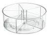 iDesign Linus Clear 4.5 in. H Plastic Turntable