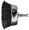 Century Drill & Tool 2-3/4 in.   Crimped Wire Wheel Brush Steel 4500 rpm (Pack of 2)