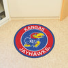 University of Kansas Roundel Rug - 27in. Diameter