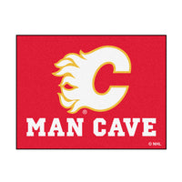 NHL - Calgary Flames Man Cave Rug - 34 in. x 42.5 in.