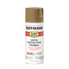 Rust-Oleum Dark Taupe Satin Spray Enamel 12 oz. (Pack of 6)