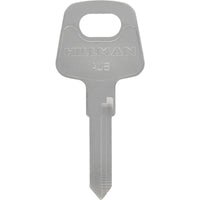 Hillman Automotive Key Blank AU8/V35 Double  For Volkswagen (Pack of 10).