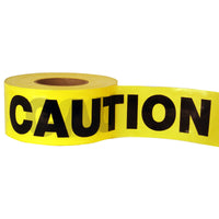 C.H. Hanson CH Hanson 1000 ft. L X 3 in. W Plastic Caution Barricade Tape Yellow