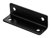 National Hardware 1.6 in. H X 5 in. W X 0.125 in. D Black Carbon Steel Inside/Outside Wide Corner Br - Deal of The Week