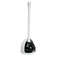 InterDesign White Plastic Una Plunger 6 in. x 19.5 in.