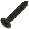 National Hardware No. 12 X 1-1/4 in. L Phillips Black Coarse Wood Screws 18 pk