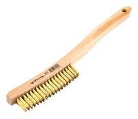 Forney 13-3/4 in. L X 2.25 in. W Scratch Brush Wood 1 pc