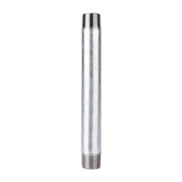 STZ Industries 1 in. MIP each X 1 in. D MIP Galvanized Steel 10 in. L Nipple