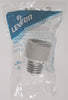 Leviton Porcelain Incandescent Medium Base Socket Adapter 1 pk