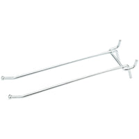 V2311 6â€ Double Hook 2/pk - Zinc Plated