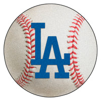 MLB - Los Angeles Dodgers Baseball Rug - 27in. Diameter