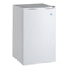 Avanti 4.4 cu. ft. 110 W White Glass Steel Mini Refrigerator