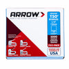 Arrow T50 3/8 in. W X 1/2 in. L 18 Ga. Flat Crown Heavy Duty Staples 5000 pk