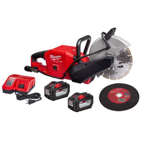 Milwaukee M18 FUEL 9 in. Cordless Brushless Cut-Off Saw Kit (Battery & Charger)