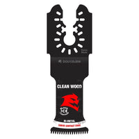 Diablo 1-1/4 in. X 1-1/4 in. W Bi-Metal Oscillating Blade Clean Wood 1 pk