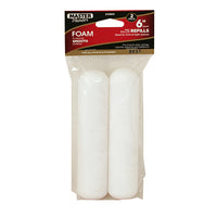 Paint Roller Cover Refill, High-Density Foam, 6.5-In., 2-Pk.