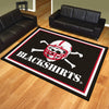 University of Nebraska Blackshirts 8ft. x 10 ft. Plush Area Rug