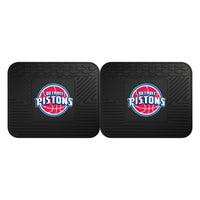 NBA - Detroit Pistons Back Seat Car Mats - 2 Piece Set