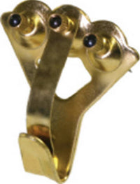 Hillman AnchorWire Brass-Plated Silver Safety Picture Hanger 75 lb. 1 pk (Pack of 10)