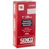 Senco 1 in. 18 Ga. Straight Strip Galvanized Brad Nails 5000 pk