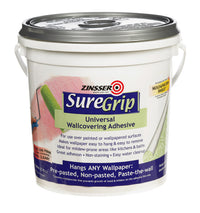 Zinsser SureGrip High Strength Glue Clear Wallcovering Adhesive 1 gal