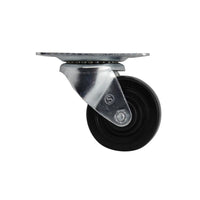 Shepherd Hardware 3 in. D Swivel Soft Rubber Caster 175 lb 1 pk