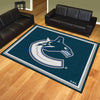 NHL - Vancouver Canucks 8ft. x 10 ft. Plush Area Rug