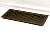 Steelcrest Designer 18 X 6 Wall /Ceiling Oil-Rubbed Bronze Return Vent Cover With Face Mounting Screw Holes No Damper