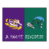 House Divided - LSU / Tulane House Divided Rug