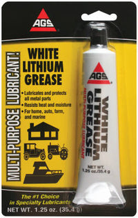 AGS Lith-Ease White Lithium Grease 1.25 oz