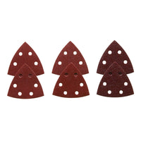 Bosch 3-1/2 in. L X 3.75 in. W Assorted Grit Aluminum Oxide Detail Sanding Triangle 6 pk