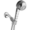 Waterpik PowerSpray Plus Chrome 4 settings Handheld Showerhead 1.8 gpm (Pack of 2)