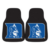 Duke University Blue Devils  Carpet Car Mat Set - 2 Pieces